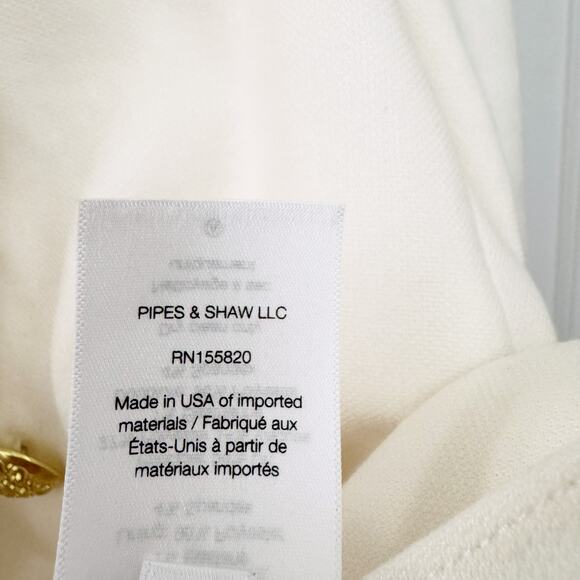 Veronica Beard Miller Linen Dickey Jacket in Off White - Picture 7 of 15